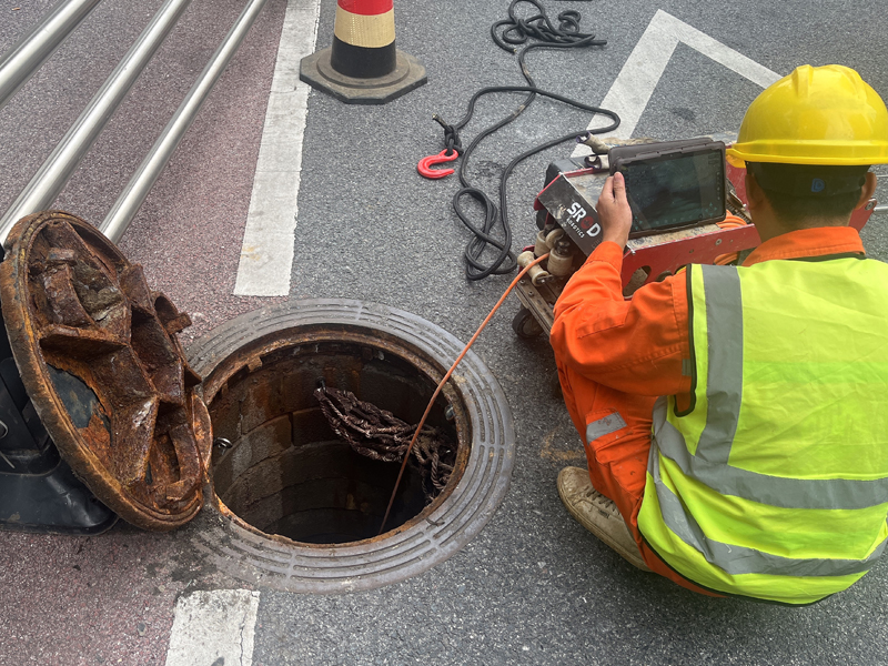 湖熟市政管道内窥检测